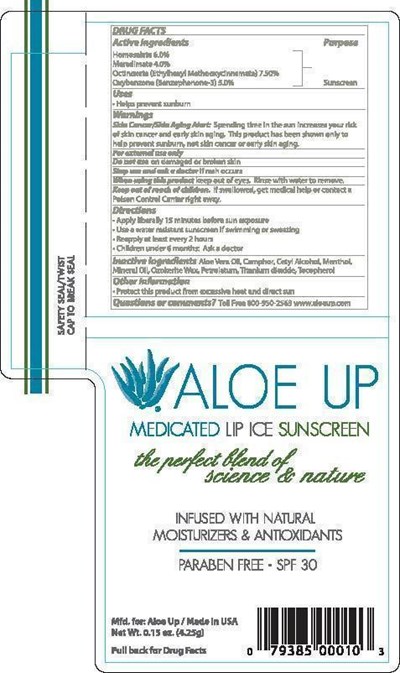 Aloe Up White Line Spf 30 Medicated Lip Balm (Aloe Up White Line Spf 30 Medicated Lip Balm)